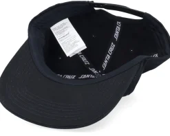 Salba Tiger Simplified Black Snapback - Santa Cruz