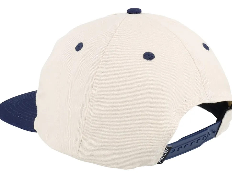 Salba Tiger Simplified Natural/Navy Snapback - Santa Cruz