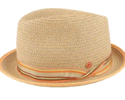 Samu Paperbraid Brown-gem Straw Hat - Mayser