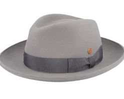 Samuel Wool Grey Light Fedora - Mayser