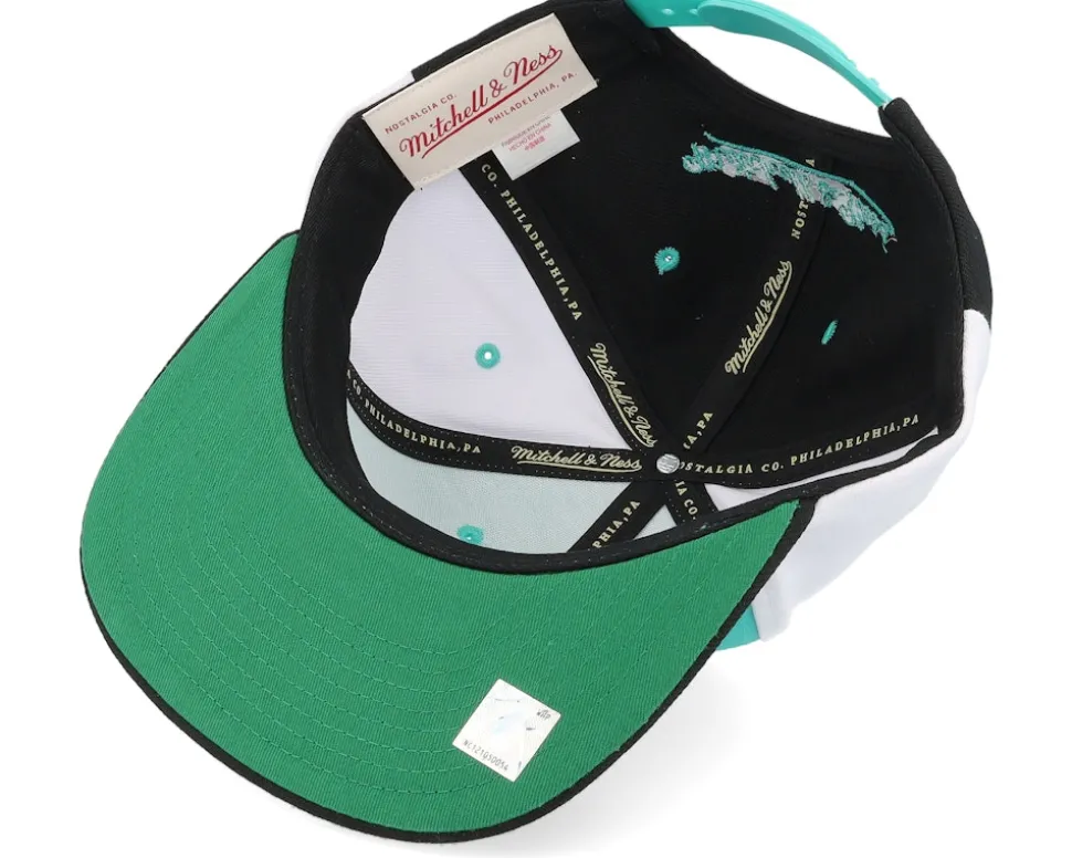 San Antonio Spurs Billboard 2 Hwc Teal/Black Snapback - Mitchell & Ness