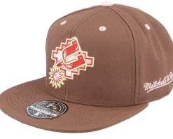 San Antonio Spurs Brown Sugar Bacon Fitted - Mitchell & Ness