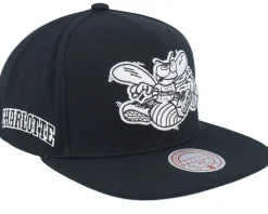 San Antonio Spurs Evergreen Black/White Snapback - Mitchell & Ness