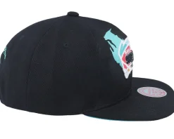 San Antonio Spurs Paint By Number Hwc Black Snapback - Mitchell & Ness