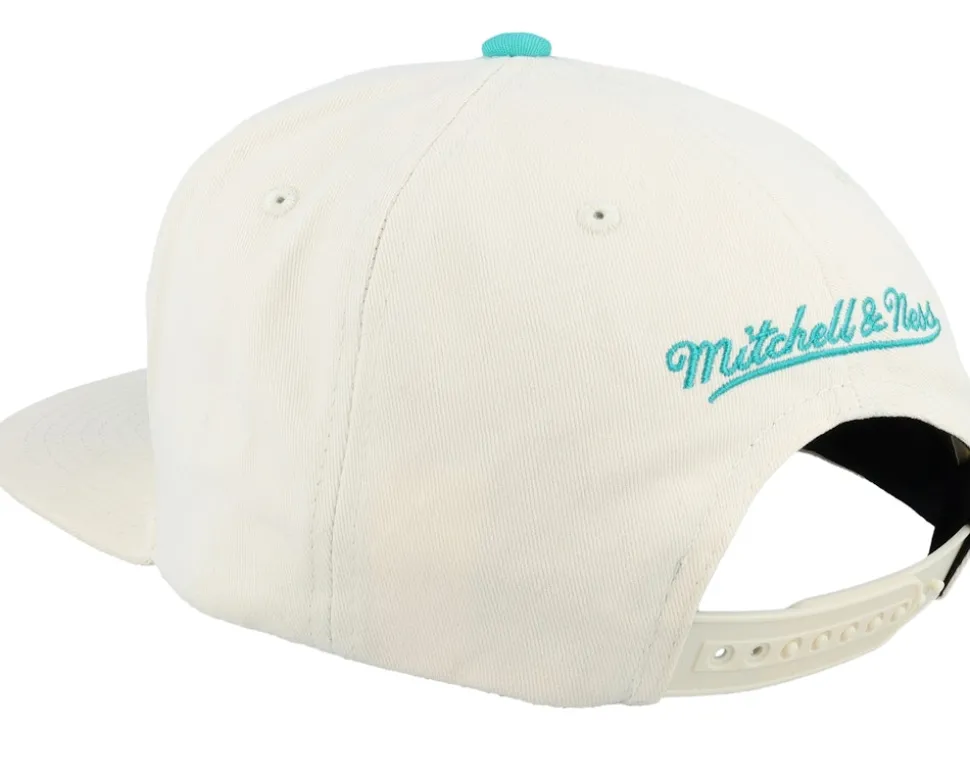 San Antonio Spurs Reframe Retro Off White Snapback - Mitchell & Ness