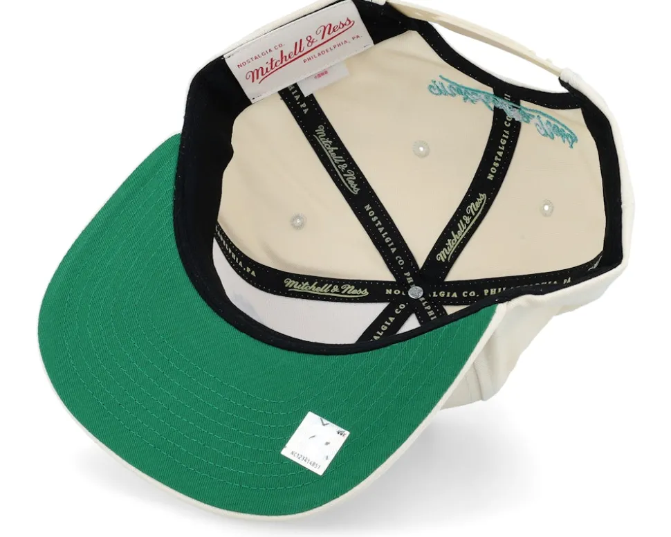 San Antonio Spurs Reframe Retro Off White Snapback - Mitchell & Ness