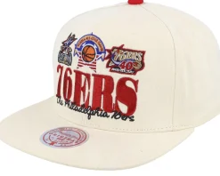 San Antonio Spurs Reframe Retro Off White Snapback - Mitchell & Ness