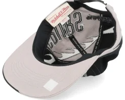 San Antonio Spurs Spiral Deadstock Black Snapback - Mitchell & Ness