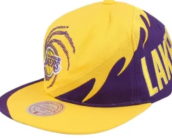 San Antonio Spurs Spiral Deadstock Black Snapback - Mitchell & Ness