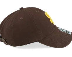 San Diego Padres Clean Up Brown Dad Cap - 47 Brand