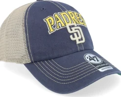 San Diego Padres Tuscaloosa Clean Up Vintage Navy - 47 Brand