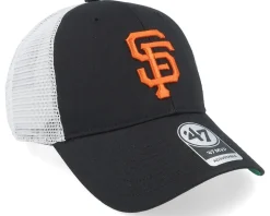 San Francisco Giants Branson Mesh Black Trucker - 47 Brand