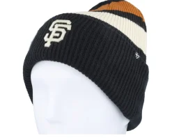 San Francisco Giants Clubhouse Jennings 47 Beanie Black Cuff - 47 Brand