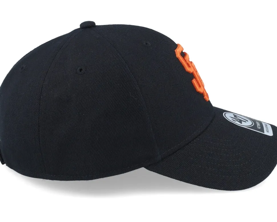 San Francisco Giants Mvp Black Adjustable - 47 Brand