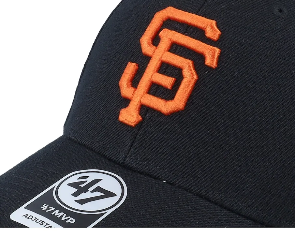 San Francisco Giants Mvp Black Adjustable - 47 Brand