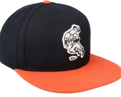 San Fransisco Seals Milb Archive 40 Black/Orange Snapback - American Needle
