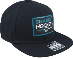 San Jose Sharks Authentic Pro Prime Black Snapback - Fanatics