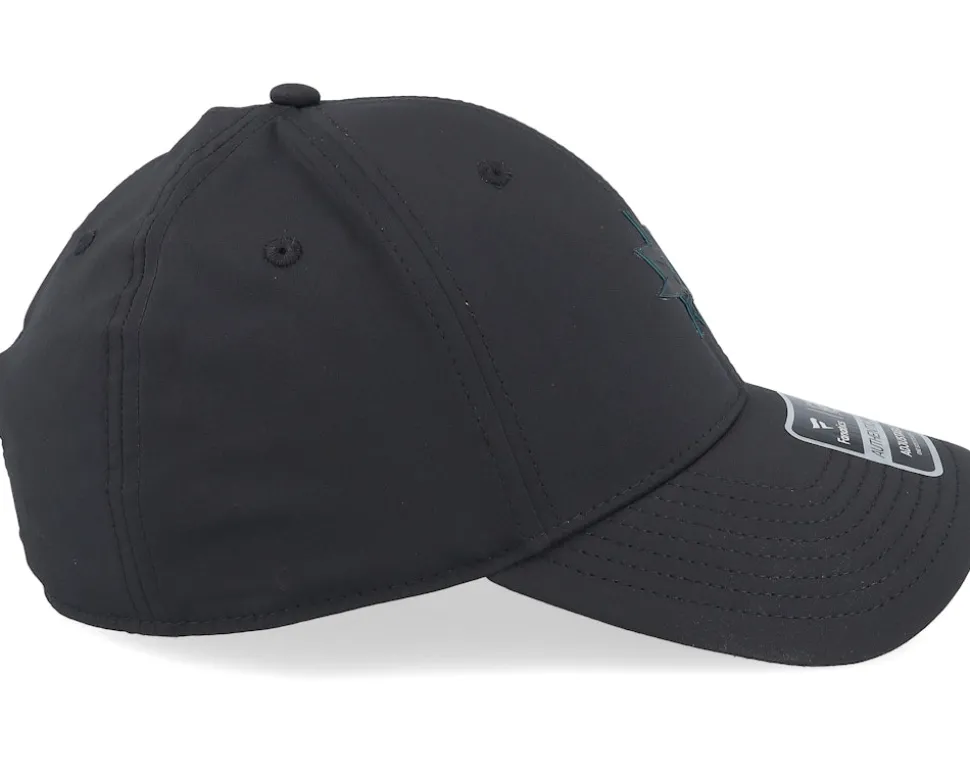 San Jose Sharks Authentic Pro Road Black Adjustable - Fanatics