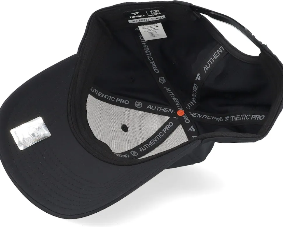 San Jose Sharks Authentic Pro Road Black Adjustable - Fanatics