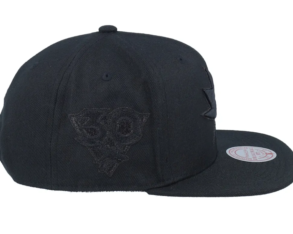 San Jose Sharks Black Pearl Snapback - Mitchell & Ness