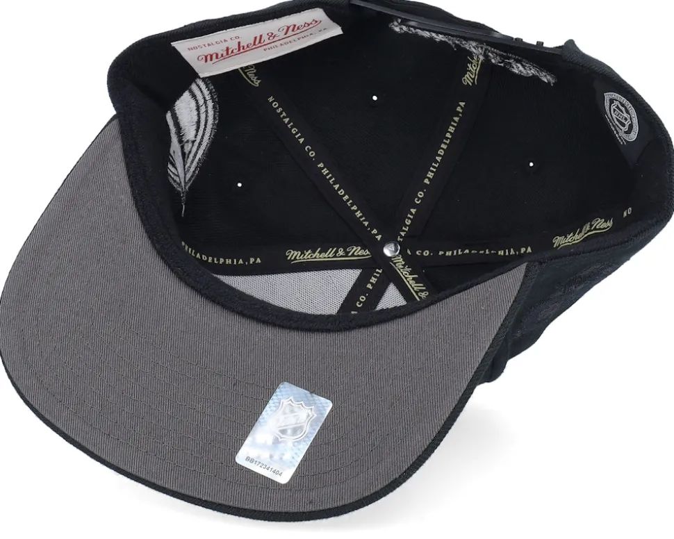 San Jose Sharks Black Pearl Snapback - Mitchell & Ness
