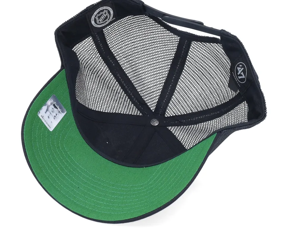 San Jose Sharks Branson Mvp Black Trucker - 47 Brand