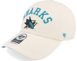 San Jose Sharks Clubhouse Faber Clean Up Sandstorm Dad Cap - 47 Brand