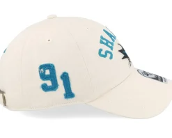 San Jose Sharks Clubhouse Faber Clean Up Sandstorm Dad Cap - 47 Brand