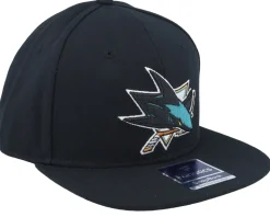 San Jose Sharks Core Black Snapback - Fanatics
