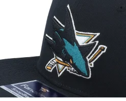 San Jose Sharks Core Black Snapback - Fanatics