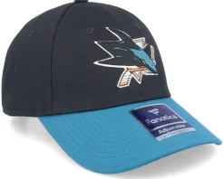 San Jose Sharks Core Black/Active Blue Adjustable - Fanatics