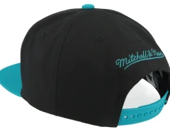 San Jose Sharks Crooked Path Black Snapback - Mitchell & Ness