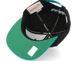 San Jose Sharks Crooked Path Black Snapback - Mitchell & Ness