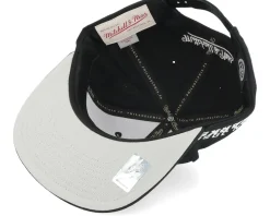San Jose Sharks Evergreen Black/White Snapback - Mitchell & Ness