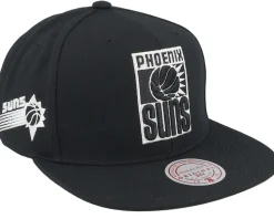 San Jose Sharks Evergreen Black/White Snapback - Mitchell & Ness
