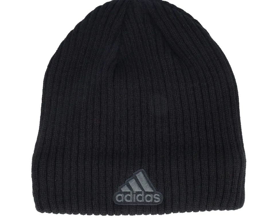 San Jose Sharks Knit With Lining Black Beanie - Adidas