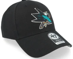 San Jose Sharks Mvp Black Adjustable - 47 Brand