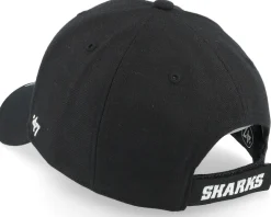San Jose Sharks Mvp Black Adjustable - 47 Brand
