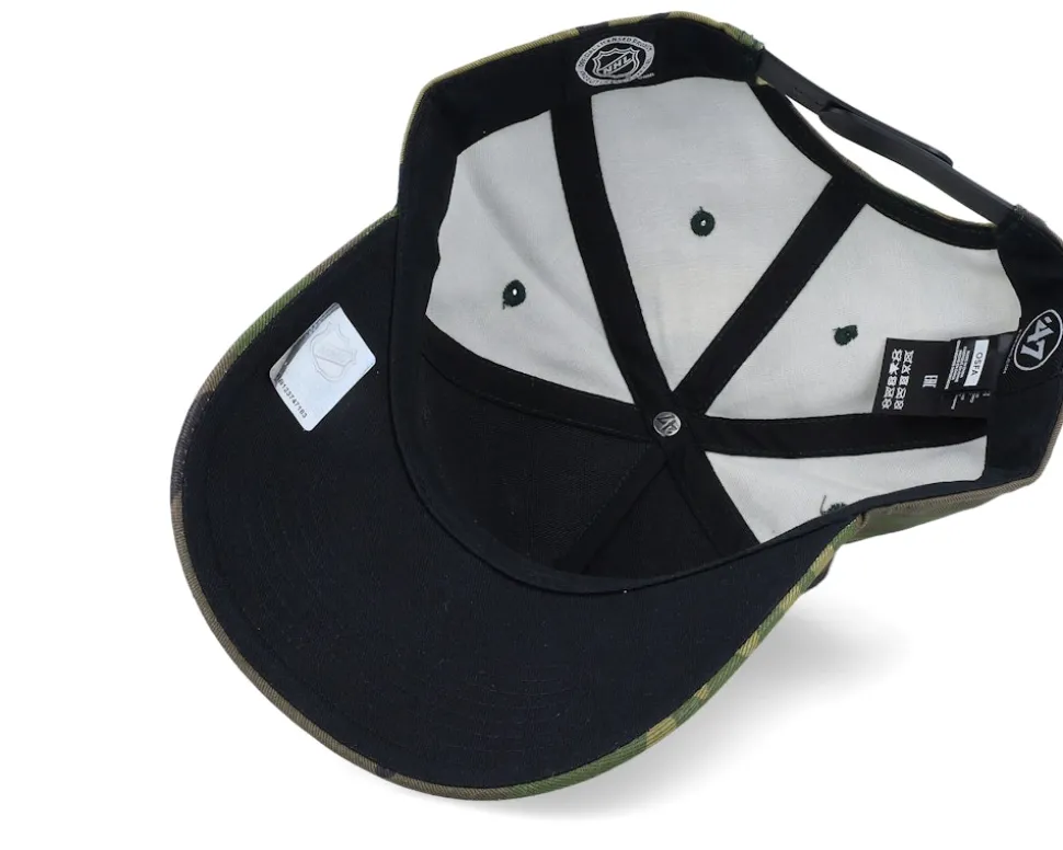 San Jose Sharks NHL Grove 47 Mvp Dt Camo Adjustable - 47 Brand