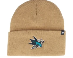 San Jose Sharks NHL Haymaker Camel Cuff - 47 Brand