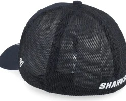 San Jose Sharks NHL Trophy Black Trucker - 47 Brand