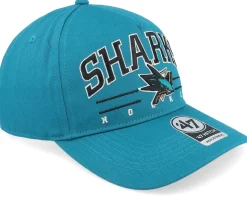 San Jose Sharks Roscoe 47 Hitch Cap Dark Teal A-frame Adjustable - 47 Brand