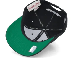 San Jose Sharks Team Ground 2.0 Pro Black Adjustable - Mitchell & Ness