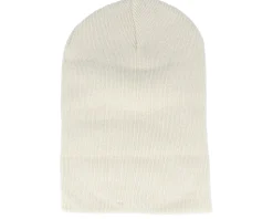 Sand Long Blank Beanie - Beechfield
