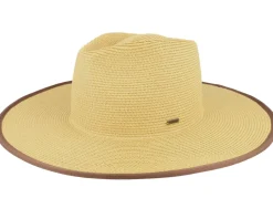 Santiago Straw Rancher Natural Straw Hat - Brixton