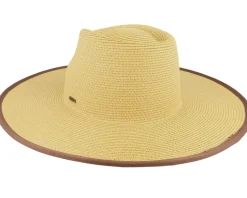 Santiago Straw Rancher Natural Straw Hat - Brixton