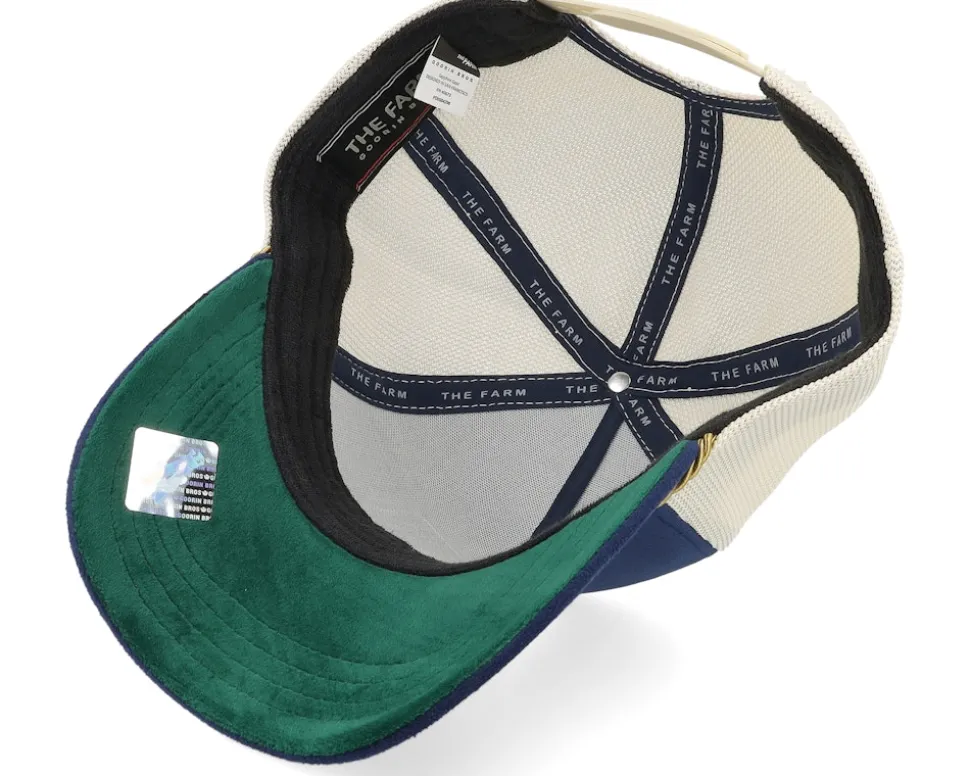Sapphire Goat Velvet Jewel Tones Blue A-Frame Trucker - Goorin Bros.