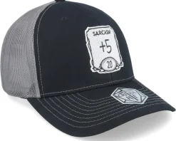 Sarcasm Ability 112 Split Black/Charcoal Trucker - Critiql Hit
