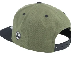 Sarcasm Ability Olive/Black Snapback - Critiql Hit