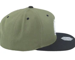 Sarcasm Ability Olive/Black Snapback - Critiql Hit